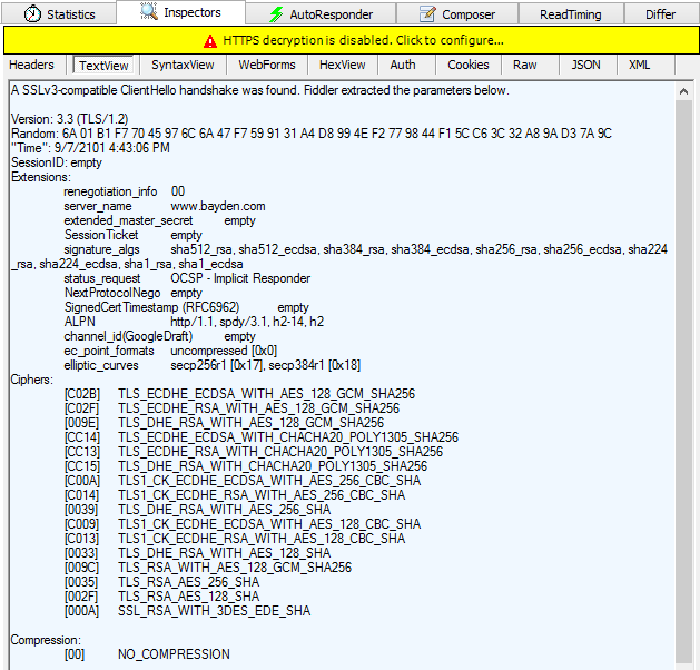 TextView Request Inspector TextView Request Inspector