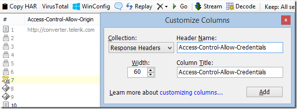 Customize Columns Add a custom column