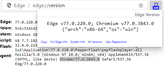 ShowChromeVersion