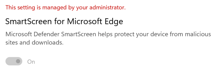 Capturing Logs for Debugging SmartScreen – text/plain